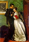 John Everett Millais Canvas Paintings - The Black Brunswicker